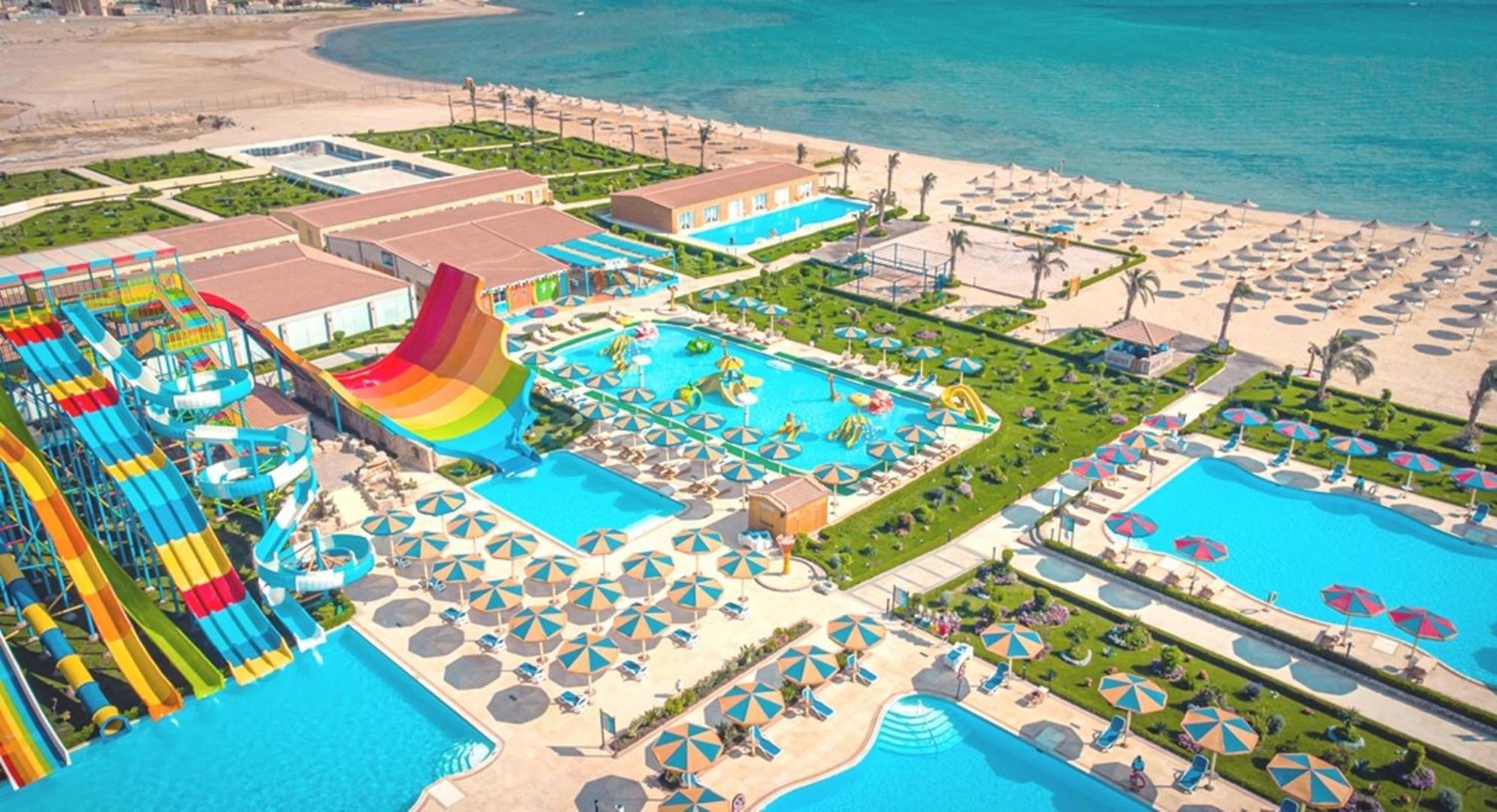 Hawaii Paradise Aqua Park Resort - Families And Couples Only Hurghada Exteriör bild