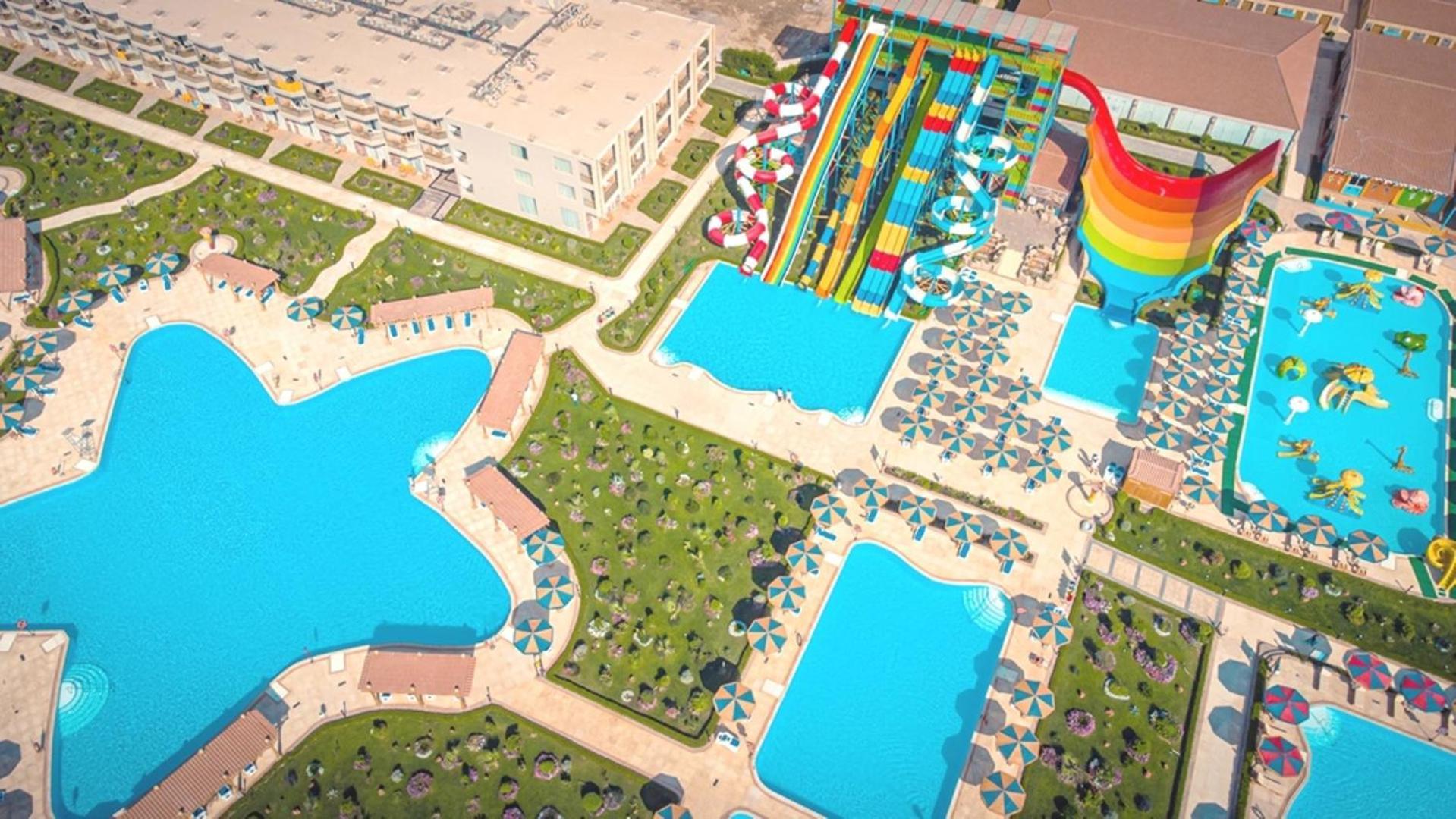 Hawaii Paradise Aqua Park Resort - Families And Couples Only Hurghada Exteriör bild