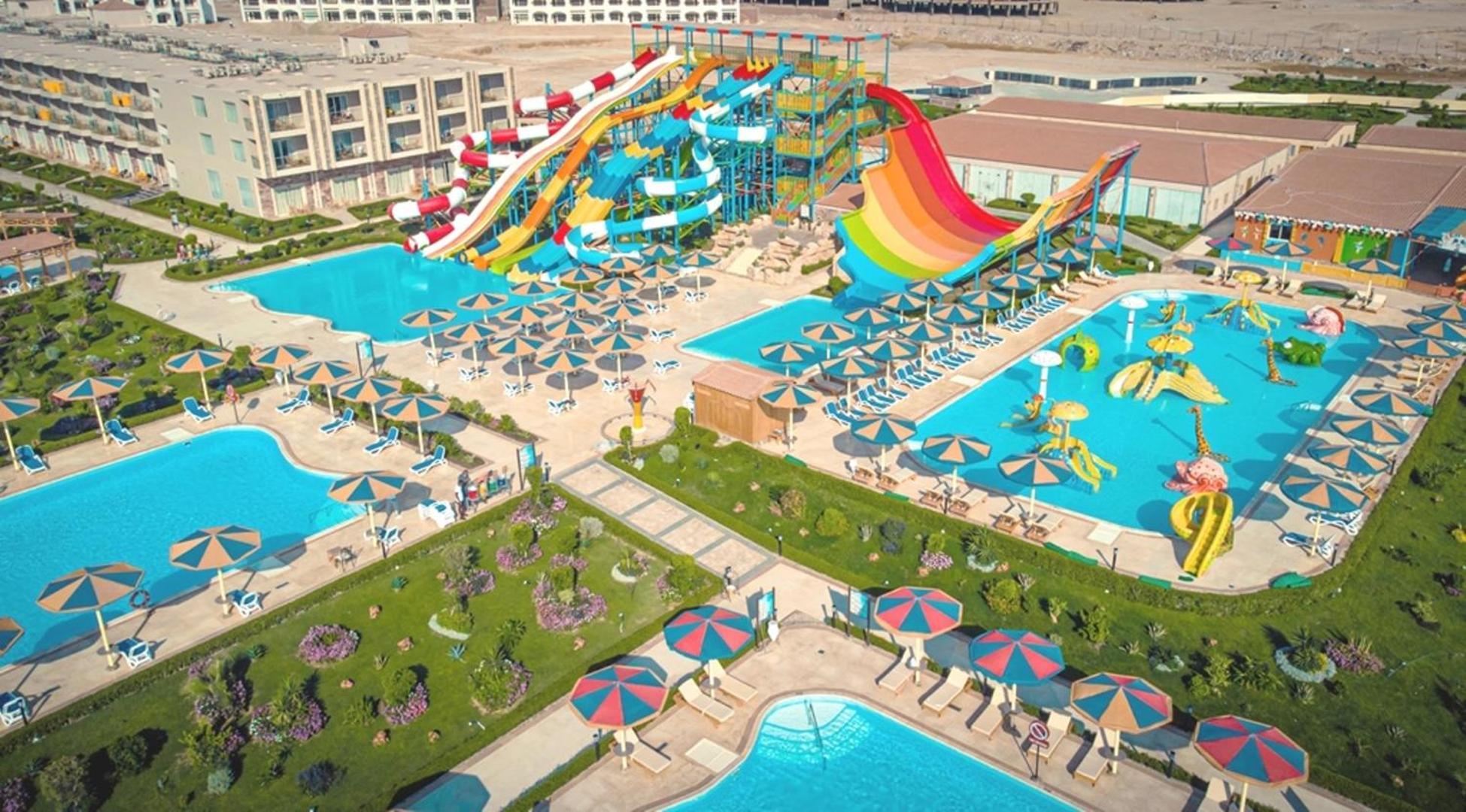 Hawaii Paradise Aqua Park Resort - Families And Couples Only Hurghada Exteriör bild