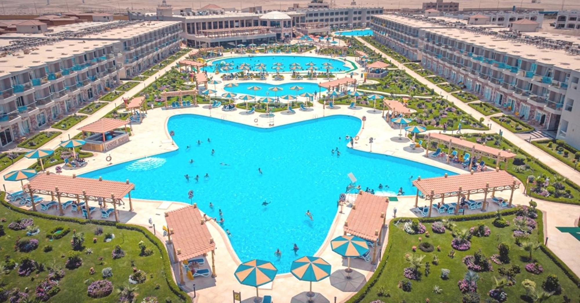 Hawaii Paradise Aqua Park Resort - Families And Couples Only Hurghada Exteriör bild