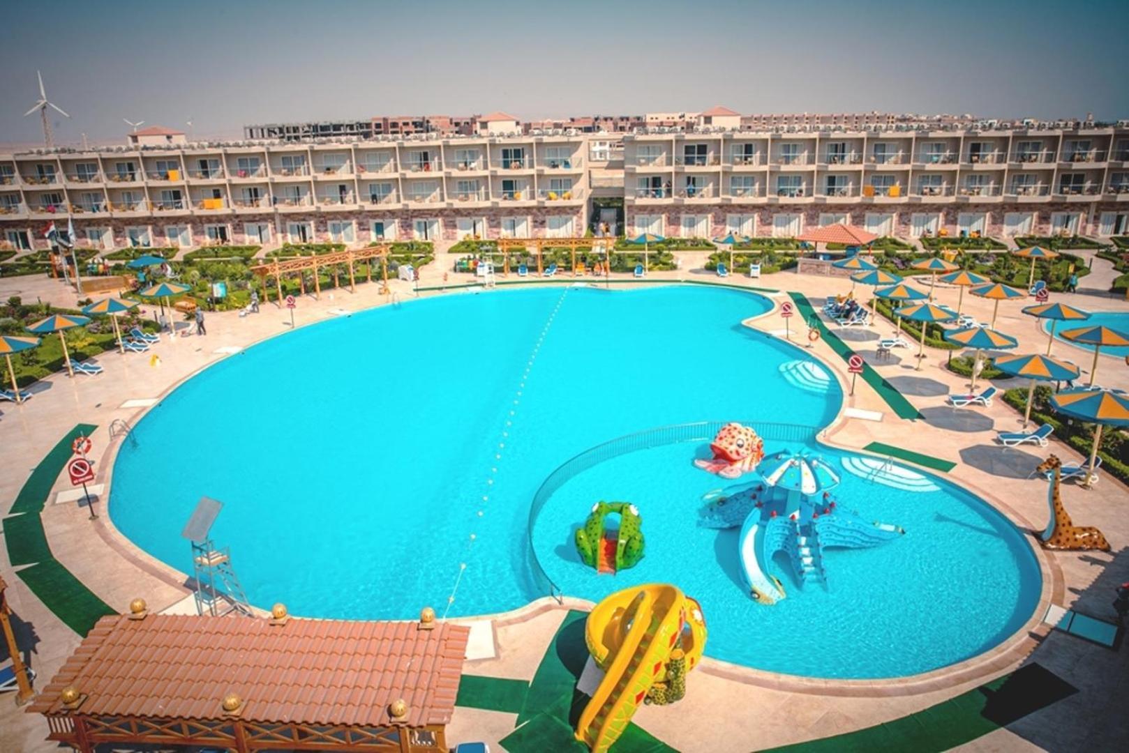 Hawaii Paradise Aqua Park Resort - Families And Couples Only Hurghada Exteriör bild