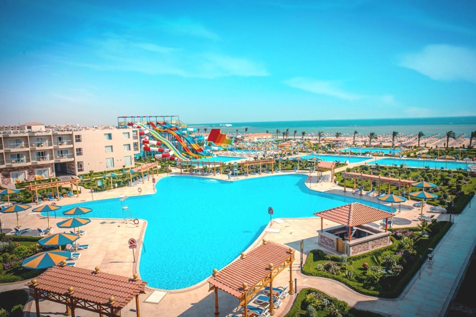 Hawaii Paradise Aqua Park Resort - Families And Couples Only Hurghada Exteriör bild