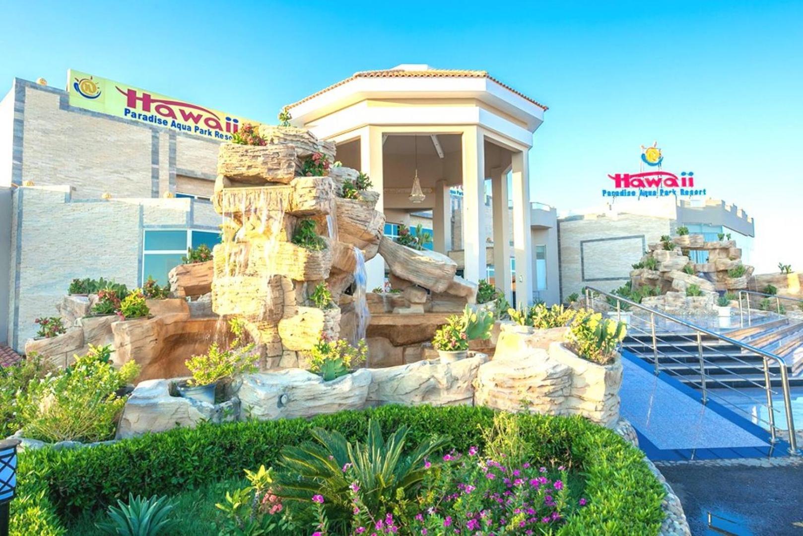 Hawaii Paradise Aqua Park Resort - Families And Couples Only Hurghada Exteriör bild